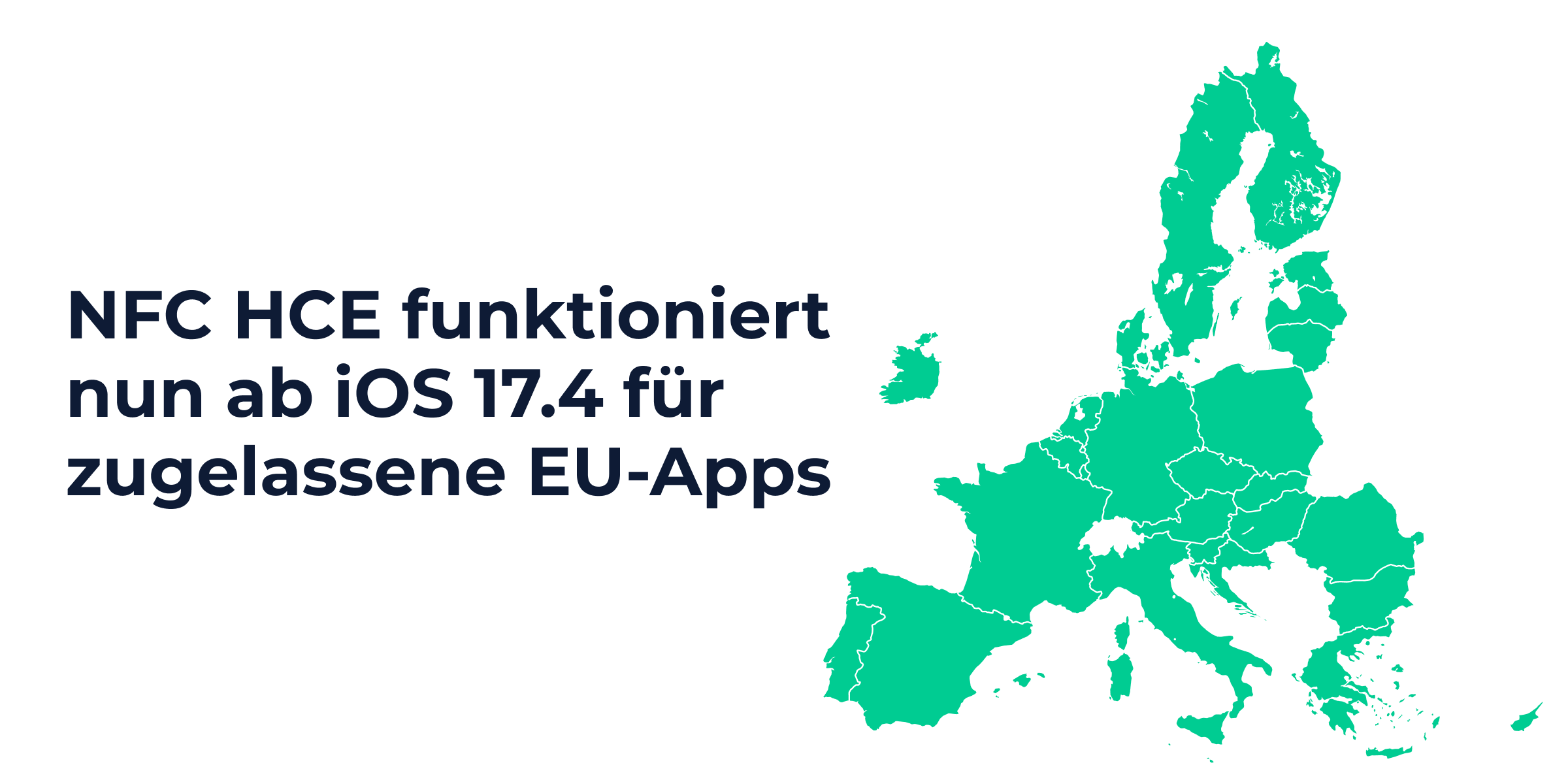 Ab iOS 17.4 steht NFC HCE iPhone-Nutzerinnen und -Nutzern in der EU zur Verfügung
